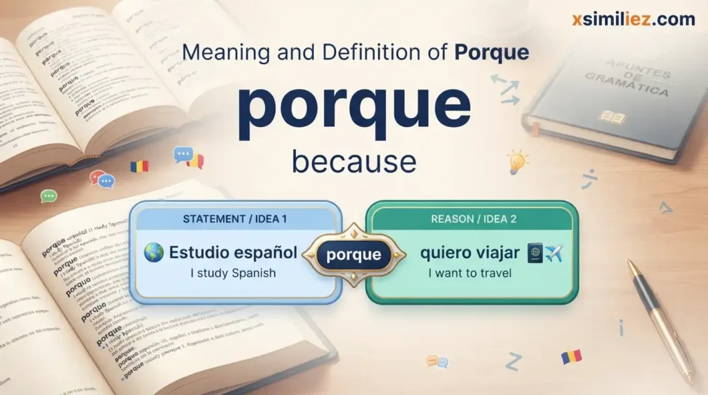 Meaning and Definition of Porque