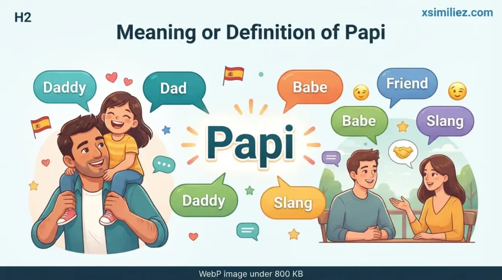Meaning or Definition of Papi