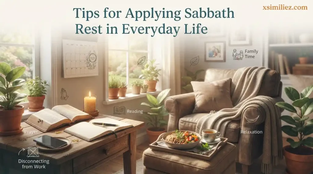 Tips for Applying Sabbath Rest in Everyday Life