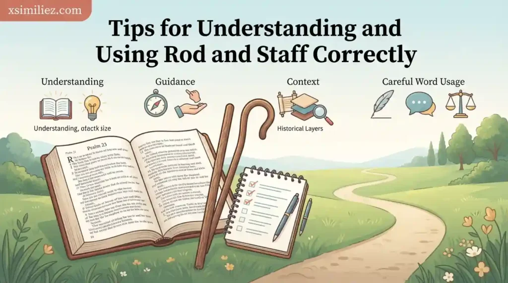 Tips for Understanding and Using Rod and Staff Correctly