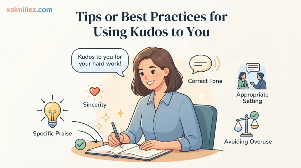 Tips for Using Kudos to You Correctly