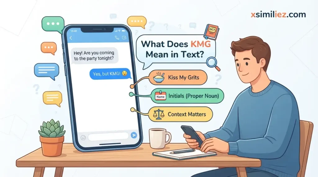 What Does KMG Mean in Text