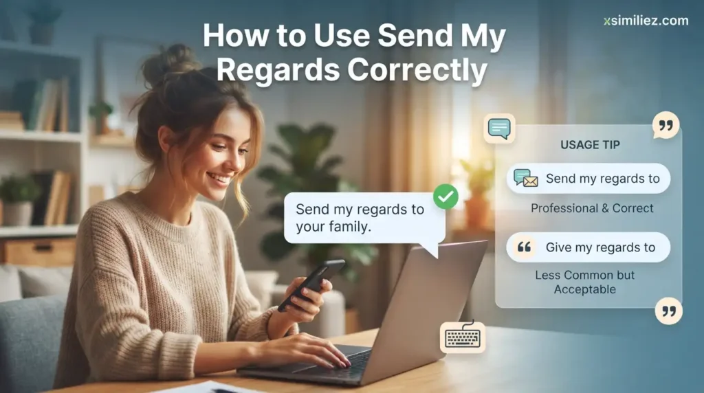How to Use Send My Regards Correctly