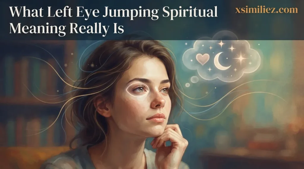 What Left Eye Jumping Spiritual Meaning Really Is