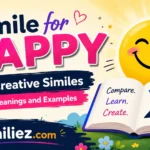 simile for happy