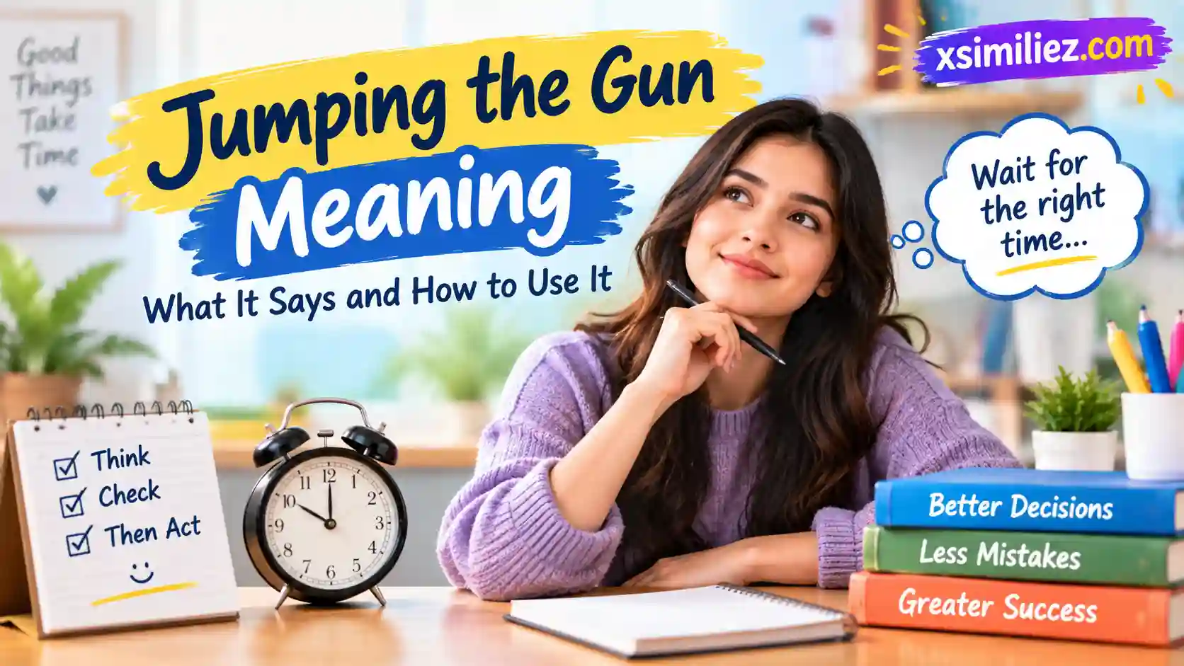 Jumping the Gun Meaning
