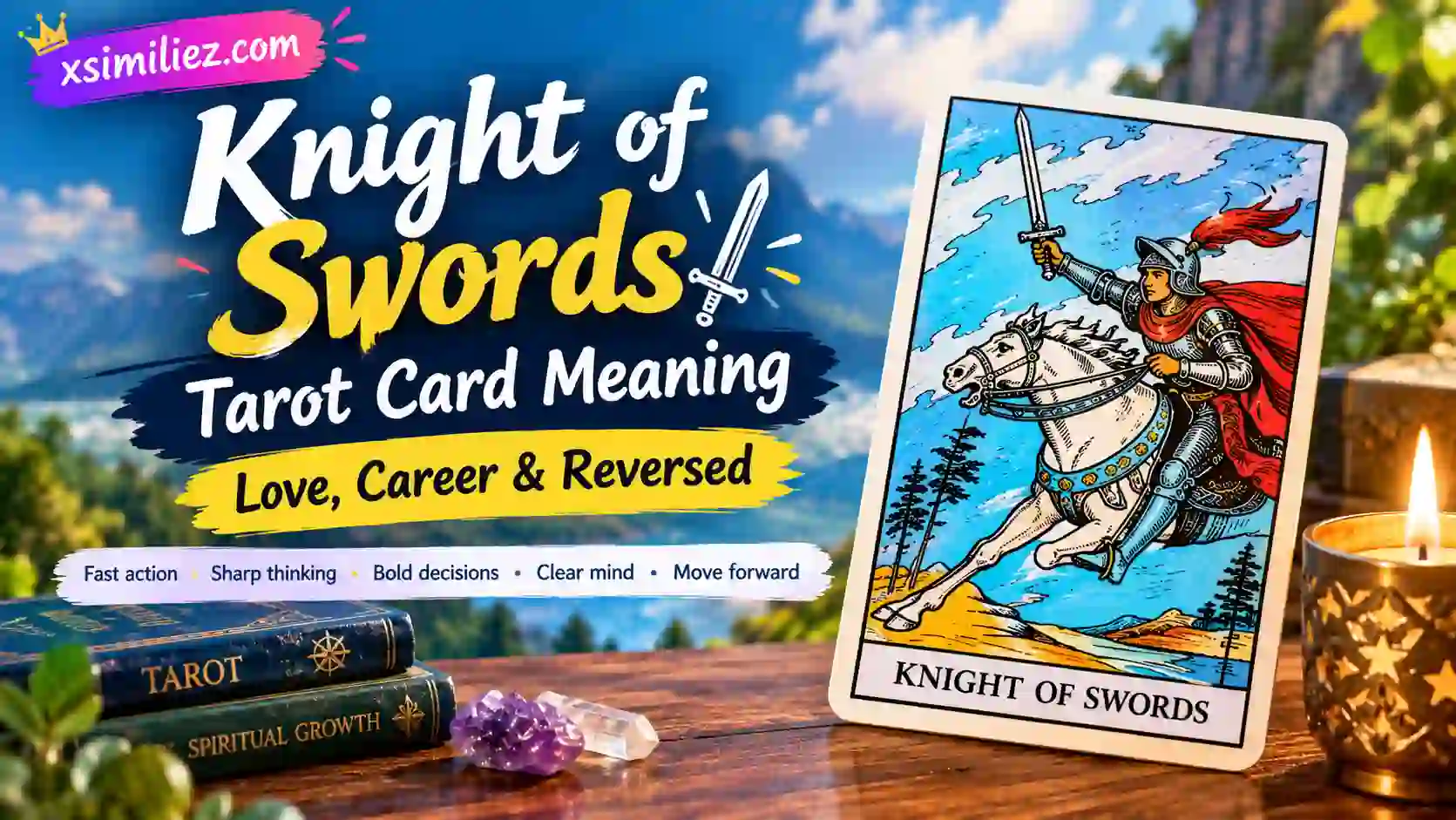 Knight of Swords Tarot Card Meaning