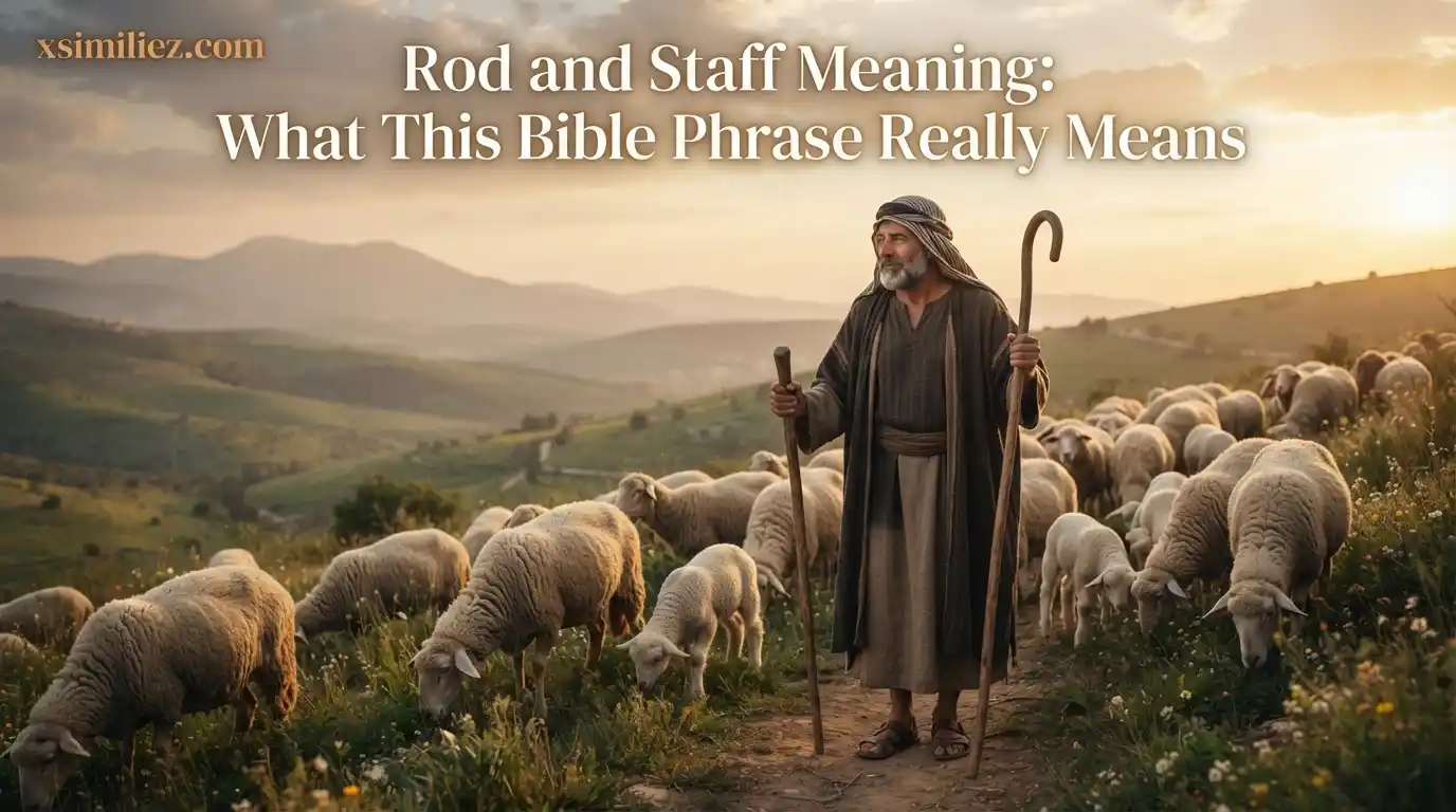 Rod and Staff Meaning