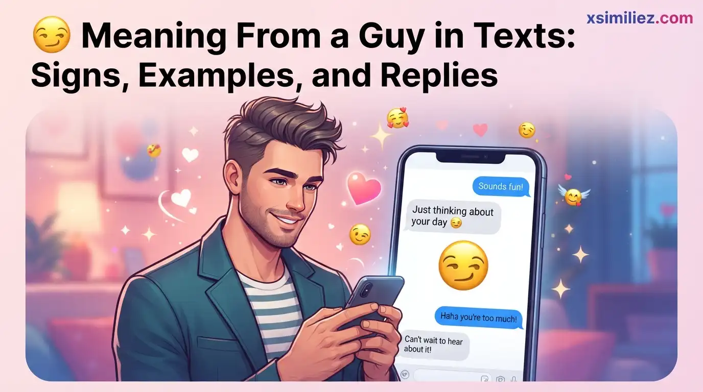 😏 Meaning from a Guy